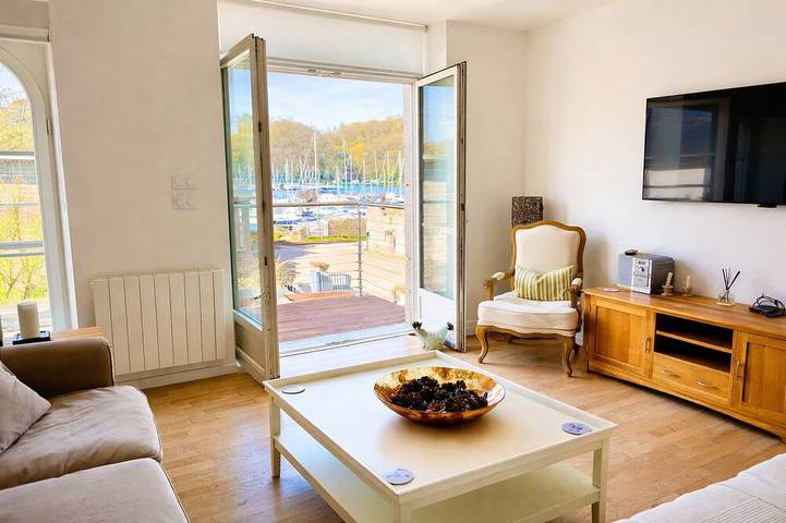 Location de vacances pour 6 personnes, avec balcon et jardin, animaux acceptés à La Vicomté-sur-Rance - 4