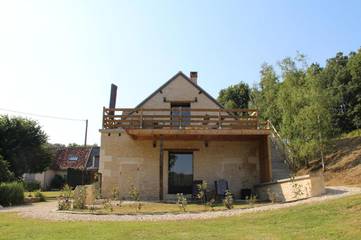 Gîte pour 6 personnes, avec piscine et jardin à Fléré-la-Rivière