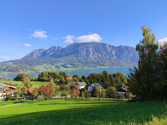 Ferienwohnung für 4 Personen, mit Balkon und Garten in Unterach am Attersee - 4