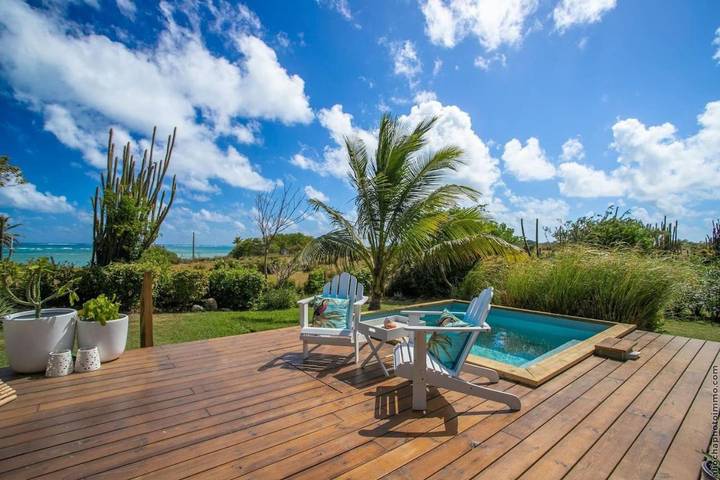 Villa pour 4 personnes, avec piscine, animaux acceptés