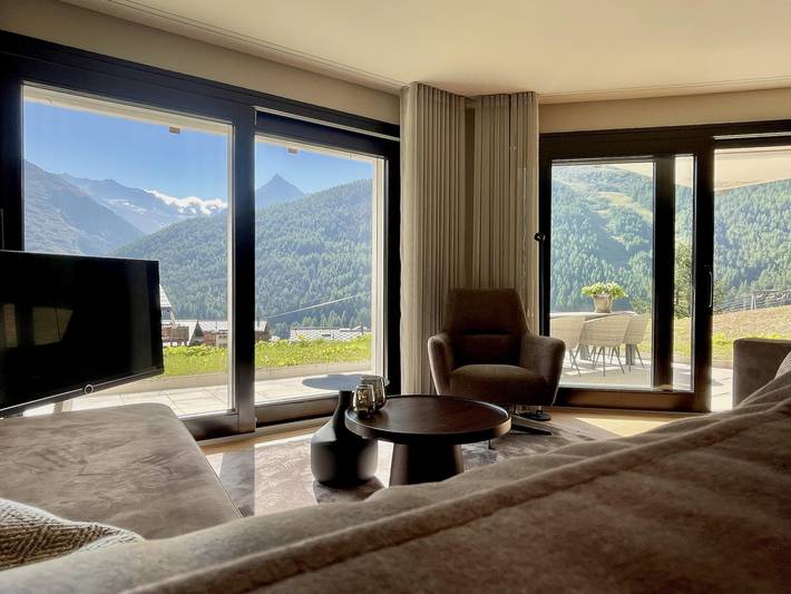Apartamento de férias inteiro, Appartement à 6 lits in Saas-Fee, Alpes Valaisanos
