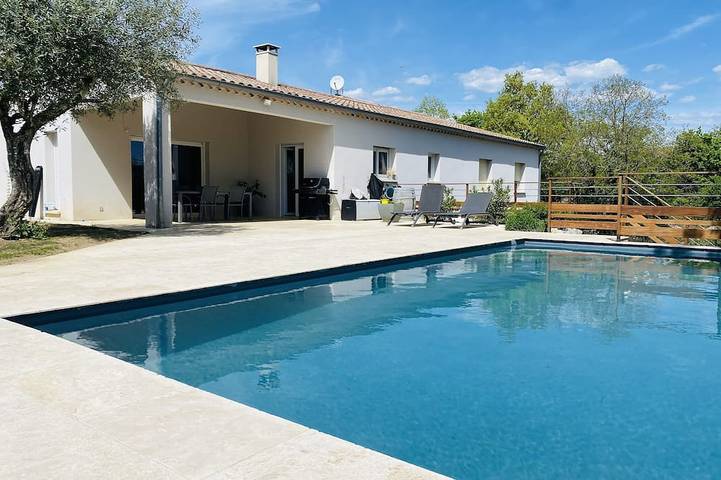 Maison de vacances pour 7 personnes, avec jardin à Labeaume