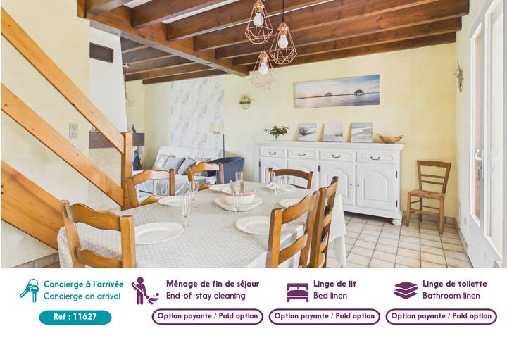 Location de vacances pour 8 personnes, avec jardin et terrasse à Lanton - 3