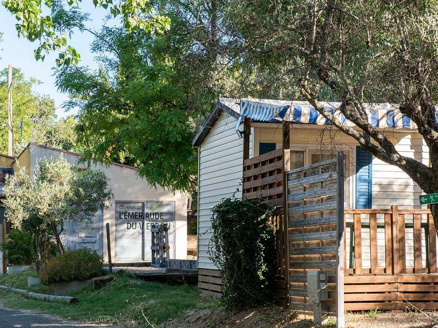 Camping maeva Escapades l'Emeraude du Verdon - Mobilheim 4 personen - Laurier - klimatisiert - 2 Schlafzimmer in Aups, Brignoles Region
