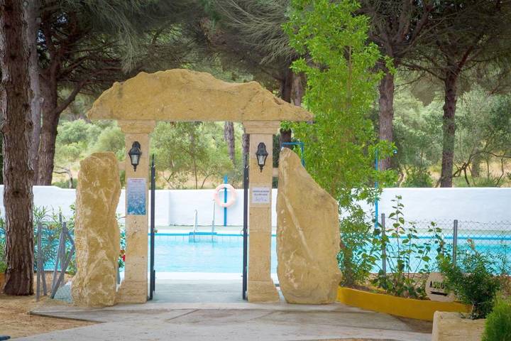 Camping für 4 Personen, mit Terrasse und Pool sowie Garten an der Costa de la Luz - 3