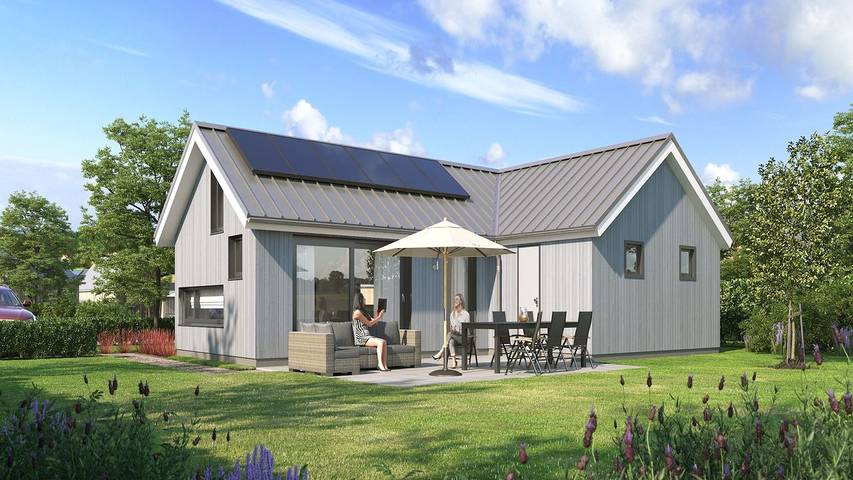 Ferienhaus für 6 Personen, mit Terrasse und Garten sowie Pool in Zeeland