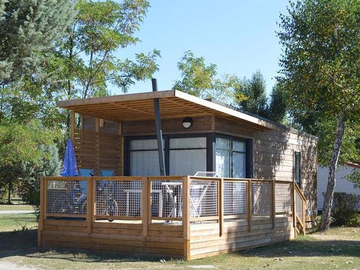 Mobil home pour 4 personnes, avec Bassin pour enfant dans l' Ain - 2