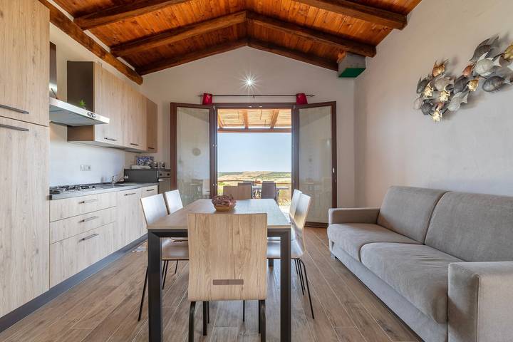 Hel lägenhet, 'Villetta Wild' Apartment with Sea View, Shared Terrace and Air Conditioning in Stintino, Nurra