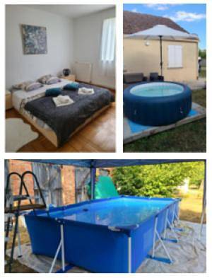 Location de vacances pour 7 personnes, avec Terrasse ainsi que Jardin et Piscine à Vitry-le-François