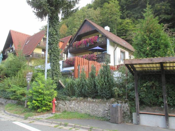 Ferienwohnung für 2 Personen, mit Terrasse und Ausblick in Gößweinstein