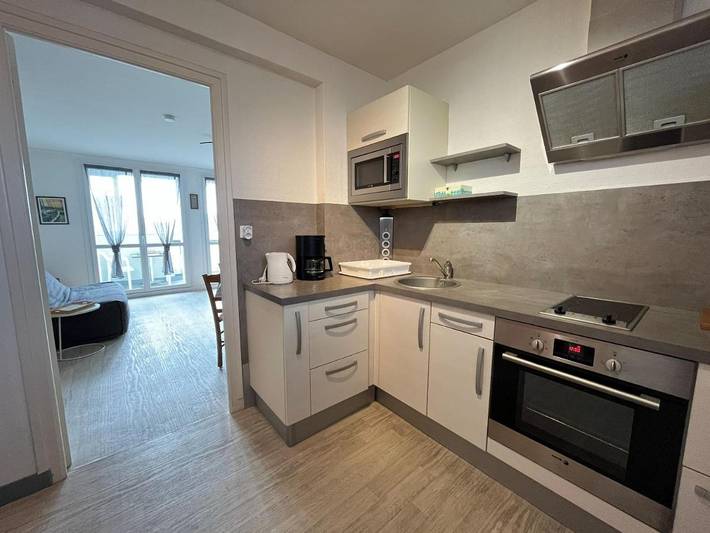 Gîte pour 2 personnes, avec terrasse dans Plage Saint Luc Roscoff