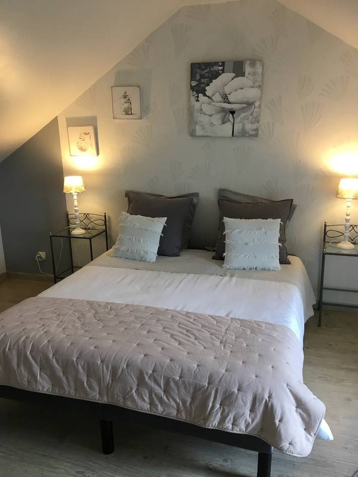 Chambre d’hôte pour 2 personnes, avec Jardin à Heuqueville