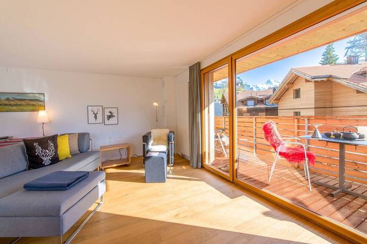 Hütte für 2 Personen, mit Balkon in Wengen