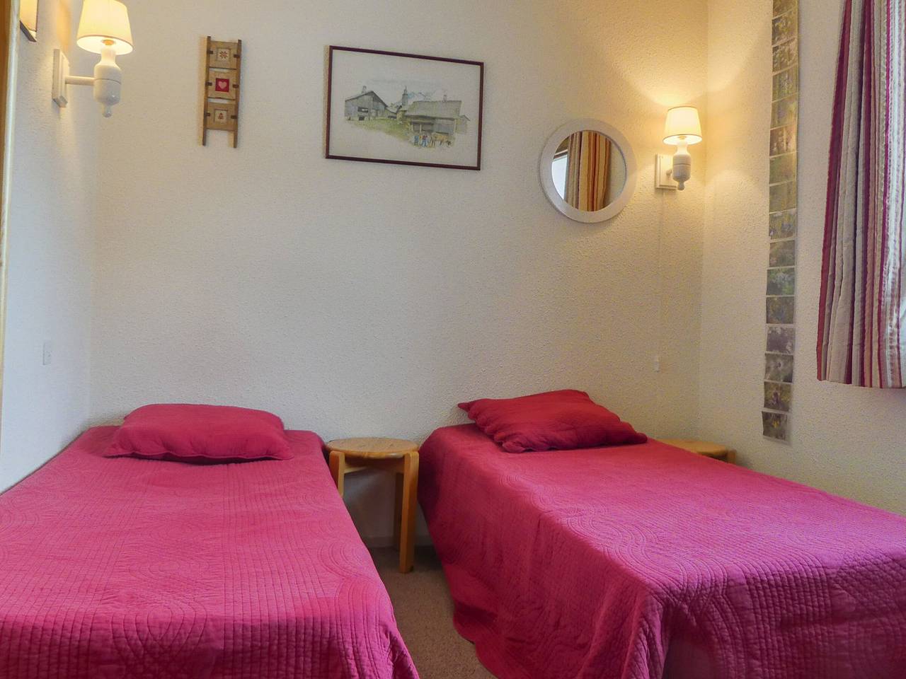 Apartamento entero, Acogedor apartamento de 1 dormitorio a pie de pistas con balcón y Wifi - Les Allues in Méribel-Mottaret, Les Allues