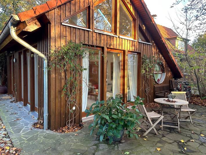 Ferienwohnung für 2 Personen, mit Terrasse und Garten in Worpswede - 4