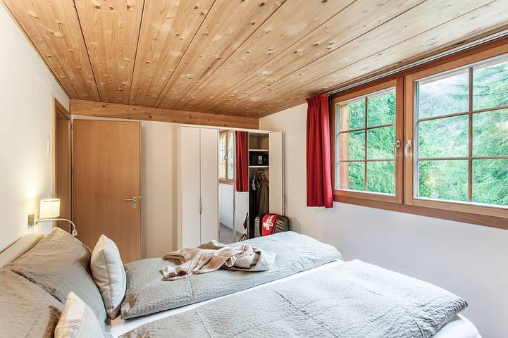 Chalet für 4 Personen, mit Whirlpool und Garten sowie Sauna, mit Haustier in Zermatt - 4