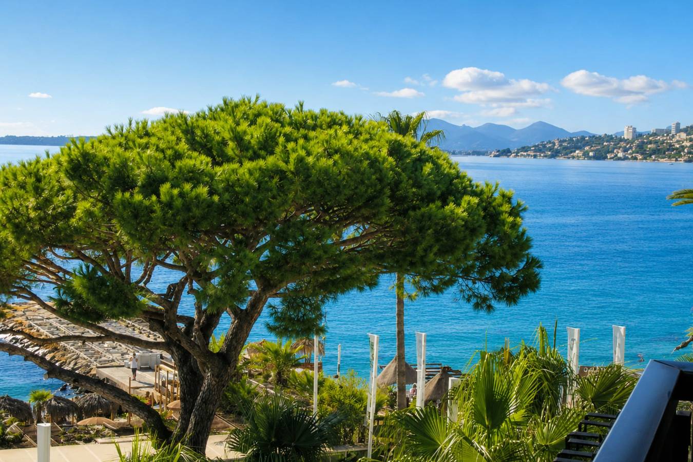 Studio entier, Studio dans le coeur de Juan les Pins avec magnifique terrasse vue mer in Juan-les-Pins, Antibes