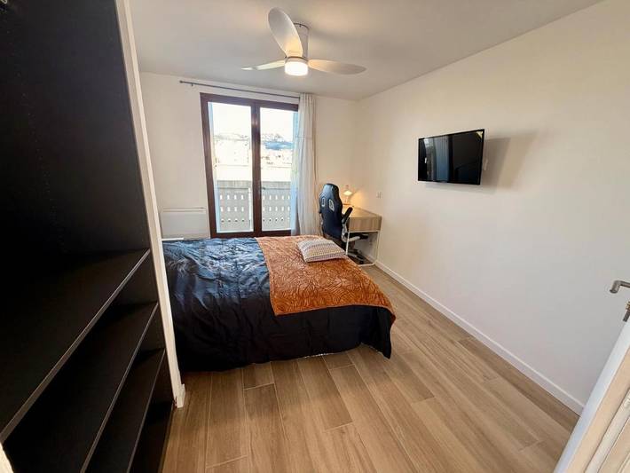 Gîte pour 4 personnes, avec vue et balcon dans Stade Mayol RC Toulonnais - 4