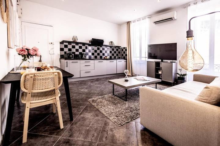 Appartement de vacances pour 6 personnes, avec balcon et vue