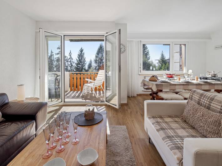 Gîte pour 8 personnes, avec balcon et vue à Randogne - 2