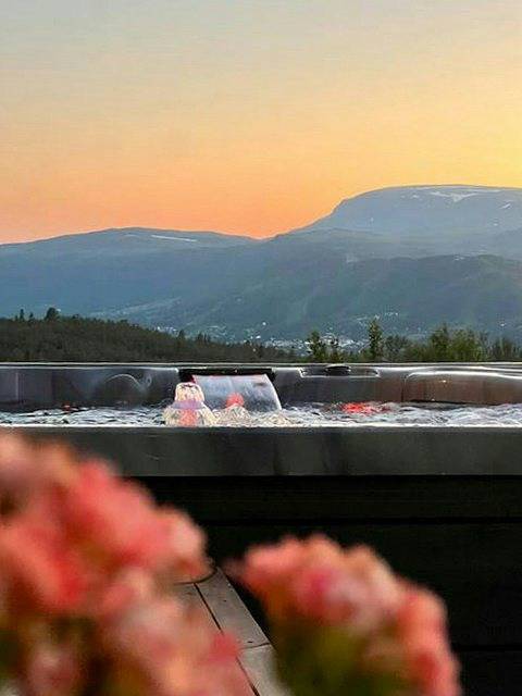 Berghütten aus dem 20. Jahrhundert mit Panoramablick in Geilo, Hol