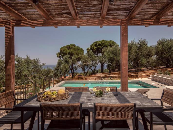 Villa pour 6 personnes, avec terrasse et vue sur l’océan à Zante - 3