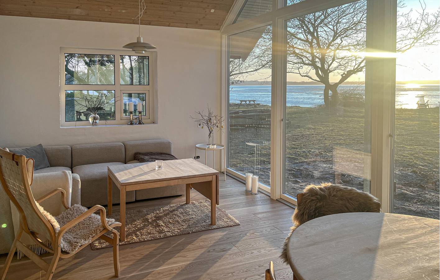 Ferienhaus für 6 Personen mit Seeblick in Skanderborg