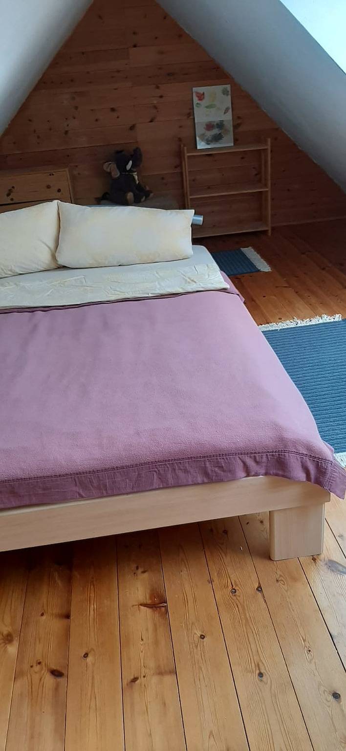Ganze Ferienwohnung, Blaues Haus-Urlaub mit Alpakas oder nur eine schöne Unterkunft in der schaalseergion in Carlow, Nordwestmecklenburg (Wismar und Umgebung)
