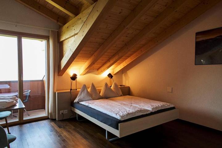 BnB für 2 Personen, mit Terrasse und Seeblick sowie Ausblick, mit Haustier in der Schweiz - 3