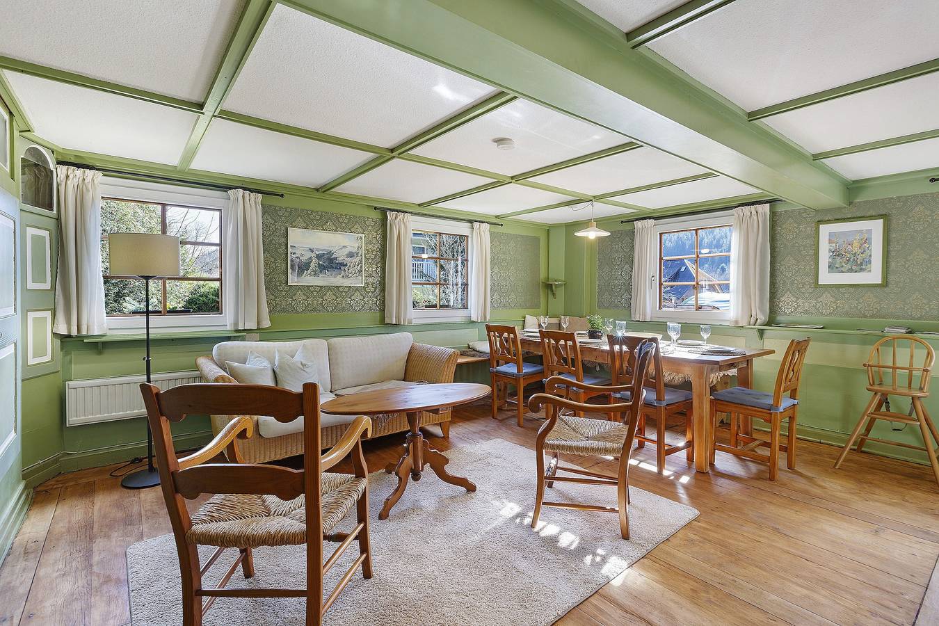 Ganze Wohnung, Apartment Bachrainhof 2 mit Bergblick, privatem Garten und Wlan in St. Blasien, Südschwarzwald