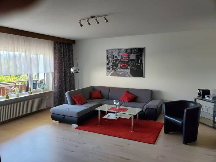 Ferienwohnung für 5 Personen, mit Garten, kinderfreundlich