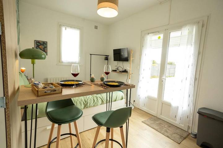 Gîte pour 2 personnes, avec terrasse, animaux acceptés à Montoir-de-Bretagne - 4