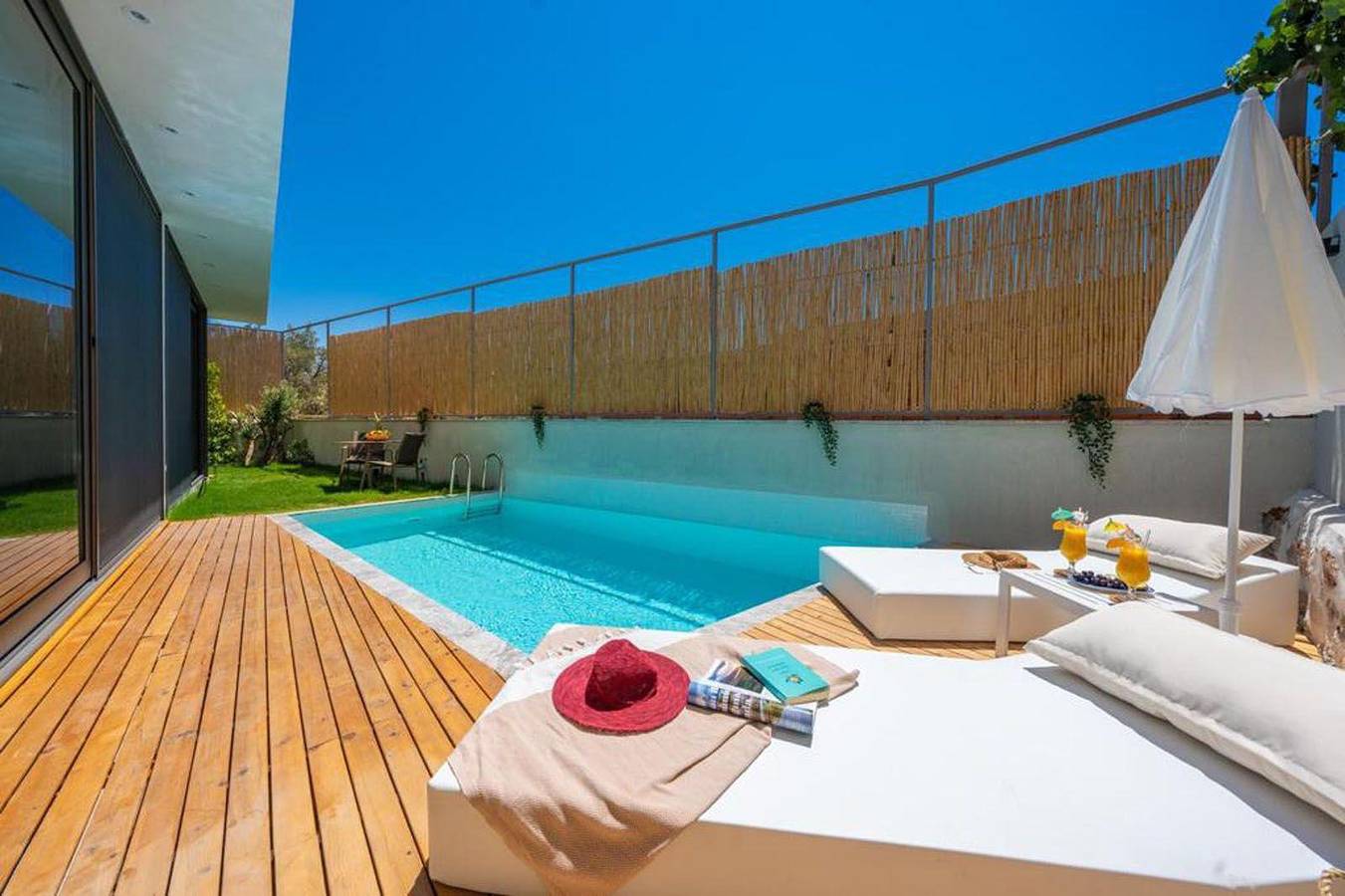 Holiday house with private pool for 2 persons approx. 70 m² in Kalkan, Turkish Aegean Sea Coast (Lycian coast) in Kaş, Antalya Province