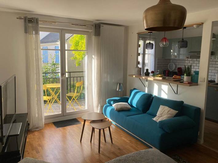 Appartement de vacances pour 4 personnes, avec balcon