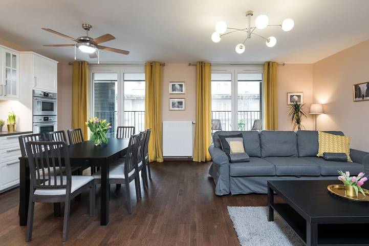 Ferienwohnung für 8 Personen, mit Balkon in Krakau