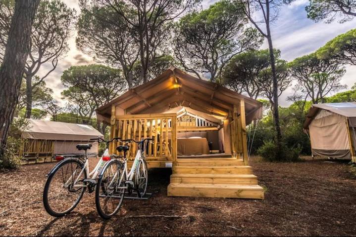 Camping für 3 Personen, mit Garten in Grosseto - 2