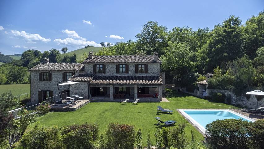 Villa für 12 Personen, mit Garten und Balkon in Marche - 3