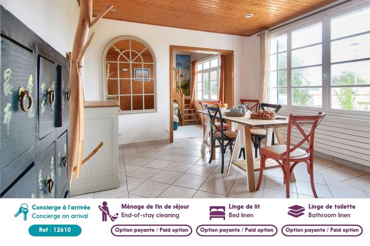 Location de vacances pour 10 personnes, avec jardin et terrasse à La Guérinière - 4