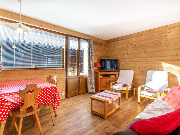 Appartement de vacances pour 5 personnes, avec balcon à La Clusaz