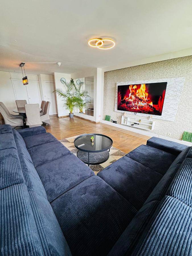 Appartement de vacances pour 6 personnes, avec Balcon ainsi que Terrasse et Vue à Anderlecht