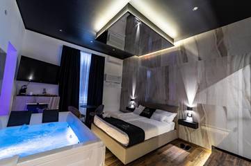 B&B für 2 Personen, mit Balkon und Whirlpool sowie Sauna in Palermo
