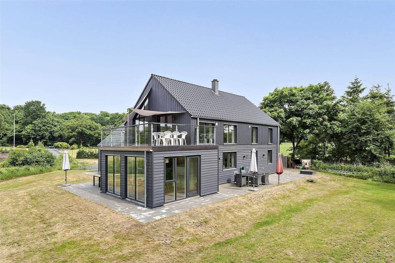 Vakantiehuis voor 10 personen met terras in Helnæs, Little Belt