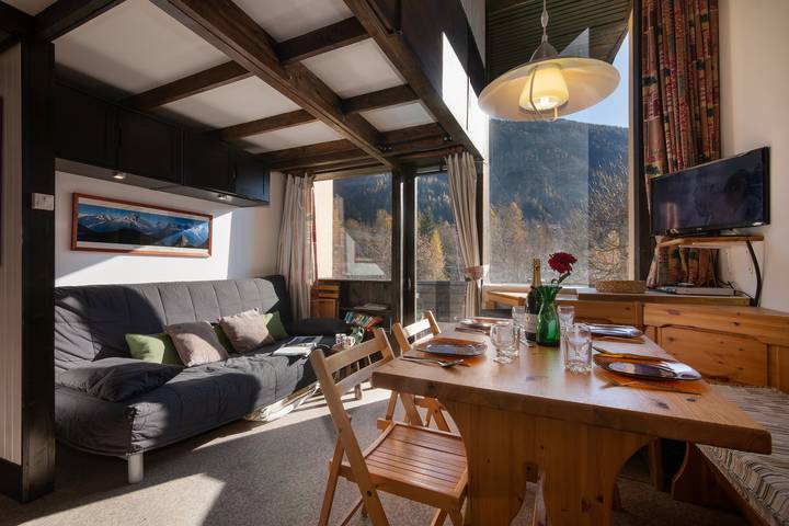 Location de vacances pour 6 personnes, avec balcon dans Argentière