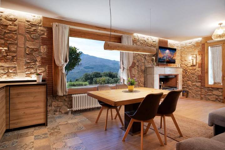 Casa rural para 4 personas, con Jardín en Parque natural del Montseny - 3