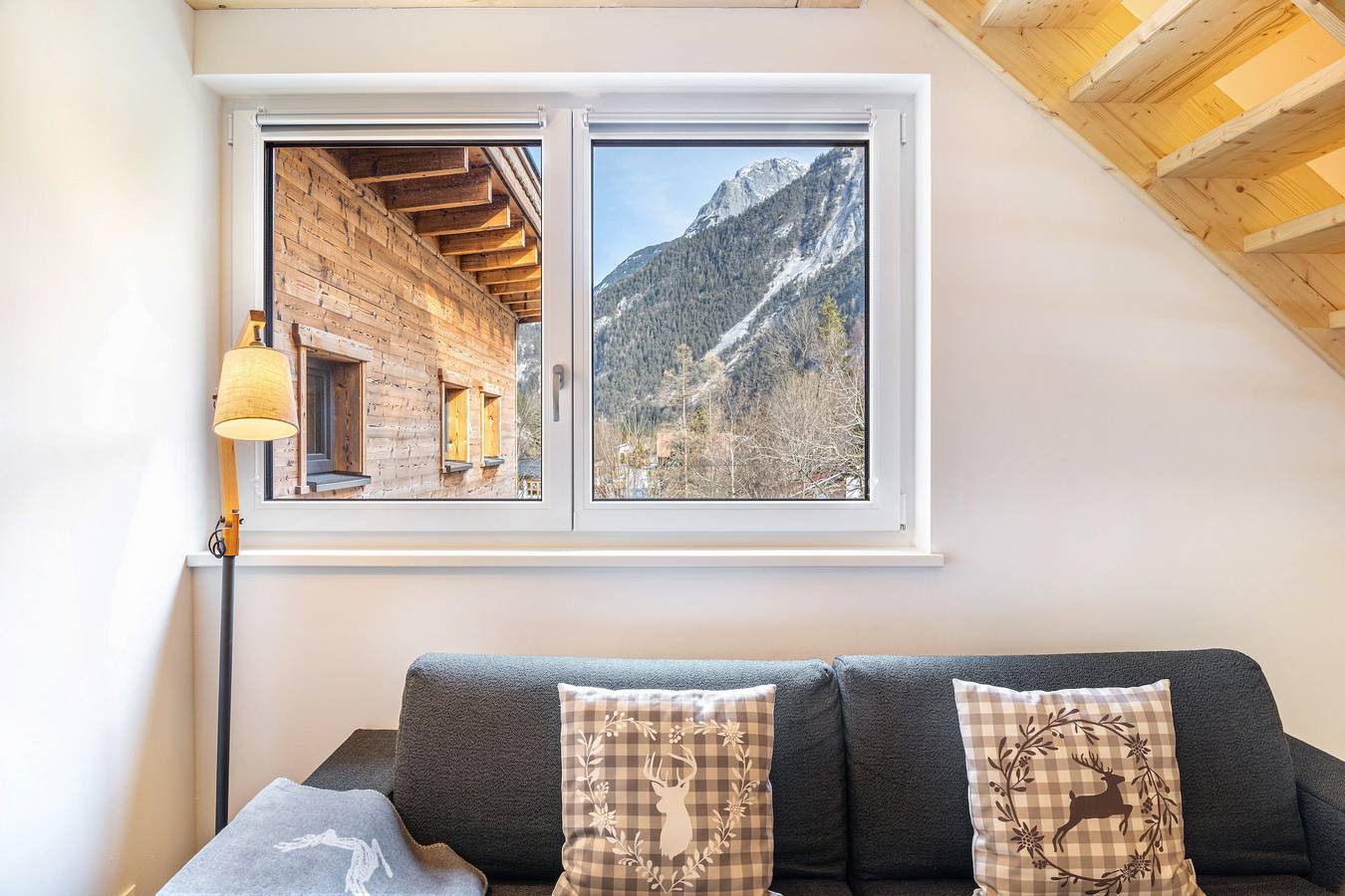 Ganze Wohnung, Ferienwohnung 'Alte Mühle' mit Bergblick und Wi-Fi in Scharnitz, Arnspitzgruppe