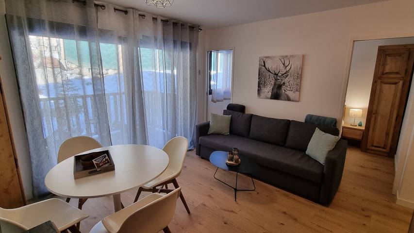 Appartement de vacances pour 4 personnes, avec balcon dans Auron