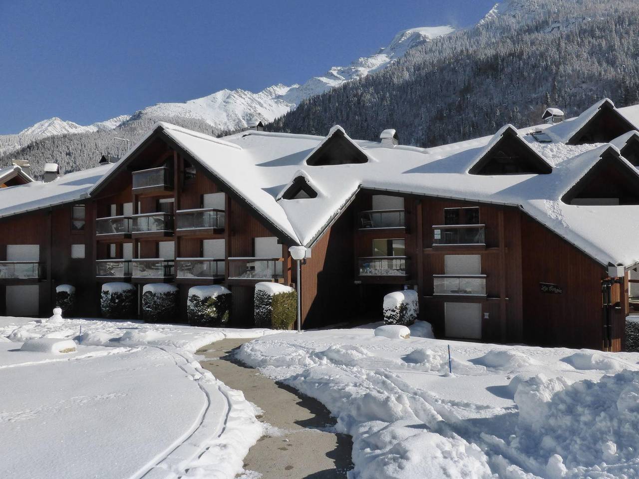 Entire studio, Résidence la Borgia - Studio sleeping corner 4 people (795) in Les Contamines-Montjoie, Pays du Mont-Blanc