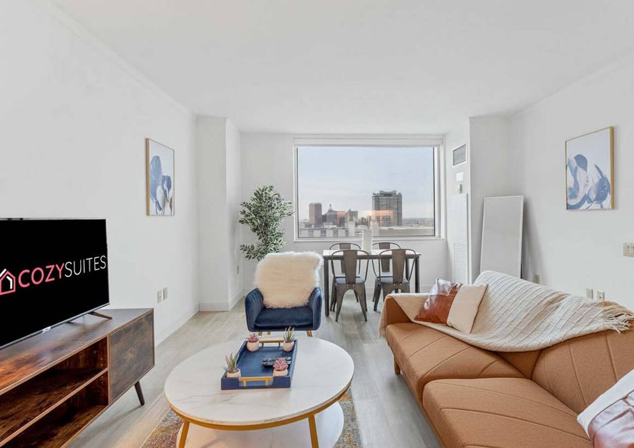 Appartamento intero, Sleep 6 Stylish 1Br 2Ba Beachfront Cozysuites in Atlantic City, Contea di Atlantic