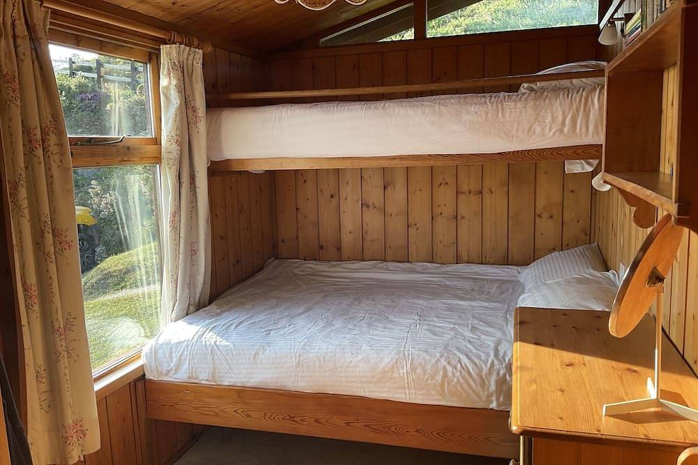 Cosy Swiss-Style Wooden Chalet in Aberdovey, Snowdonia with stunning sea views in Aberdovey, Snowdonia