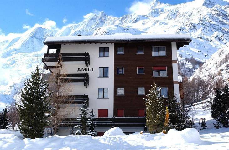 Vakantiewoning voor 4 personen, met balkon in Saas-Fee